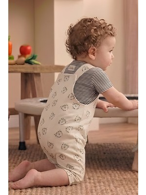 T-Shirt Salopet 2'li Takım