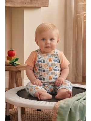 T-Shirt Salopet 2'li Takım