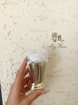 PremiumPort Kadife Gül Kovasıyla Şık Kahve Sunumu, Özel Günler Için Zarif Seçim