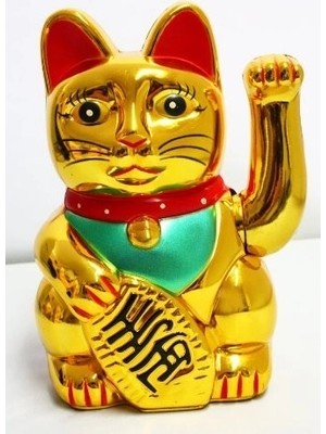 TKÇ Şanslı Kedi 9,8*9,8*15,5 cm