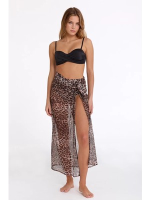 Beruflic Argento 2164-3021 Kadın Uzun Tül Etek Under Moda