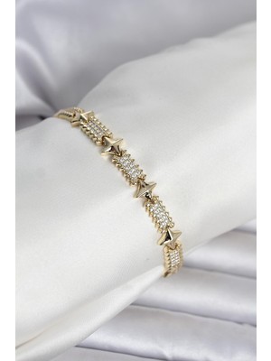 Karahanbey Xuping Kutup Yıldızlı Gold Renk Kadın Bileklik -