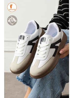 Albishoes Unisex Kadın Erkek Sneaker Yumuşak Rahat Anatomik Taban Günlük Sneaker Spor Ayakkabı