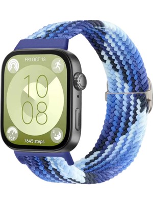 Magicool Huawei Fit 4  Kordon - Lacivert-Mavi