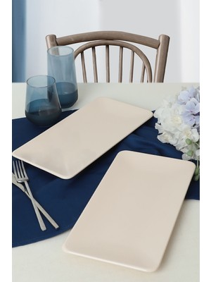 PremiumPort Kayık Tabak 33 Cm, 2'li Set, Şık ve Kullanışlı Ev Dekorasyonu Ürünleri