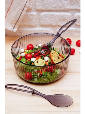 Just Cheap Store Kaşıklı Salata Kasesi ROYALEKS-82936