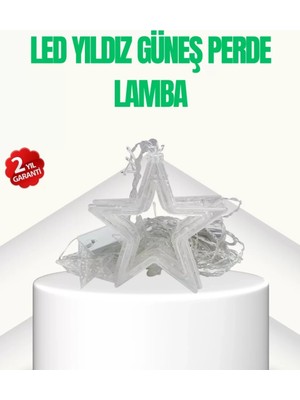 Midas Toptan Home Yıldız Figürlü Perde Peri LED 3x3 Metre Dekoratif Işık