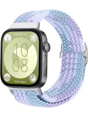 Magicool Huawei Fit 4  Kordon - Lila-Beyaz