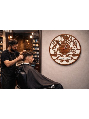 Şık ve Fonksiyonel Özel Tasarım Duvar Saati, Salon Dekorunu Tamamlar