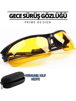 Toyigoo Turk Prime Gece Sürüş ve Sis Gözlüğü Özel Kutulu