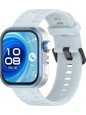 Magicool Huawei Watch Fit 3 Klasik Kordon - Açık Mavi