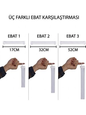 Nishev.com Evini Sev USB Şarjlı 3 Modlu Mıknatıslı Otel-Yurt-Ev-Kamp Feneri LED Şarjlı Işıldak 3-Adet