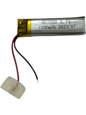 Eco Port Sertec 401030 3.7V 100 Mah Li-Polymer Pil (DEVRELI/1.5A)