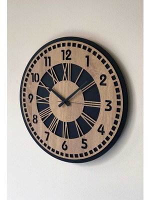 Şık Mdf Duvar Saati, Salon, Oda ve Iş Yeri Dekoru Için Tasarım