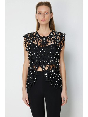 Eskişehir Mağazacılık 70477 Onteks Dantel Bluz