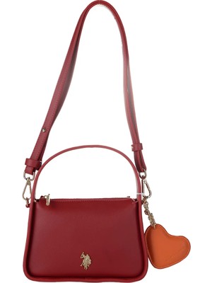U.S. Polo Assn. Kırmızı Kadın Postacı Çantası US26190