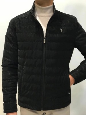 U.s. Polo Assn. Erkek Dik Yaka Mont /siyah