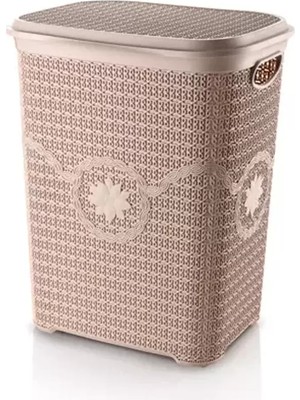 Royaleks Group Örgü Kirli Çamaşır Sepeti ROYALEKS-ASD040