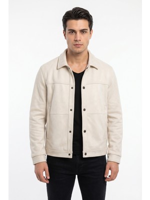 Dynamo Erkek Siyah Regular Fit Mevsimlik Süet Spor Mont BGL-ST05437