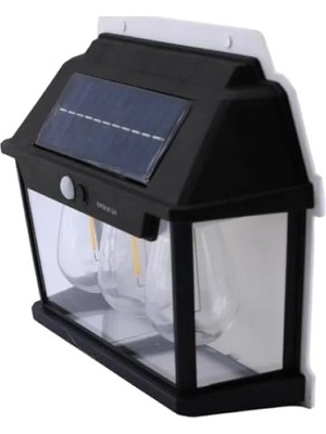 Ulu Pazarlama Güneş Enerjili Sensörlü Dış Mekan Apliği