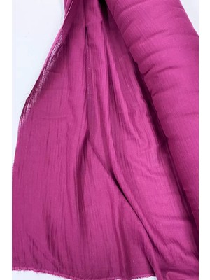 Just Cheap Store Çok Amaçlı Müslin Pamuklu Bebek Örtü ve Battaniye Kumaşı Müslin Bez Bordo 23