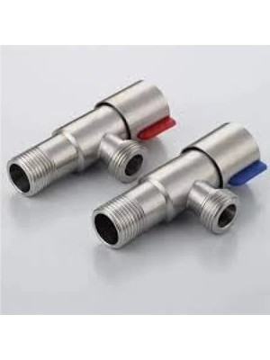 Ulu Pazarlama Paslanmaz Çelik Taharet Musluğu Seti (2 Adet)