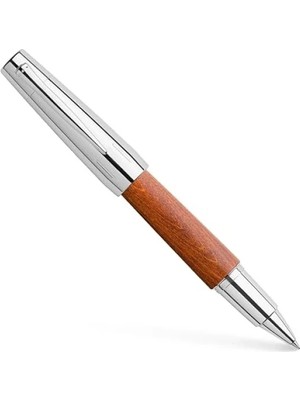 Ulu Pazarlama Krom/ahşap Roller Kalem - Kahverengi
