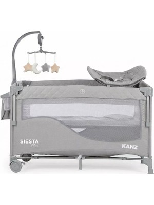 Kanz Siesta Plus Dönenceli Anne Yanı Oyun Parkı 70X120 cm