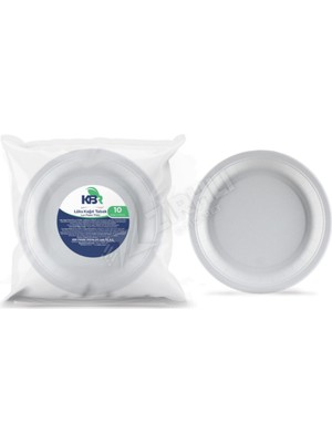 Kbr Kağıt Tabak 22 cm 10'lu