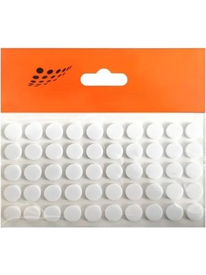 Ulu Pazarlama 50'li Paket Keçe Yapışkanlı Ses Kapı Stoperi - 10 mm