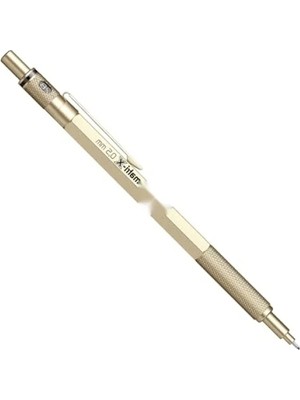 Ulu Pazarlama Şeffaf Ambalajda Metalik Altın Renkli Kalem, 0.5 mm