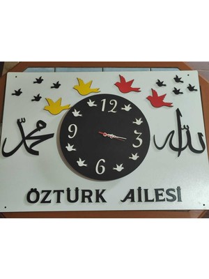 Şık ve Modern Duvar Saati, Salon, Oda ve Ofis Için Ideal Tasarım