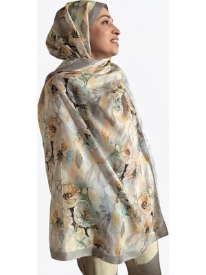 Lunara Scarf Desenli Pamuk Softşal