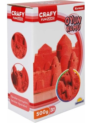 Sunman S00002234 Oyun Kumu 500GR.KRMZ-SUN
