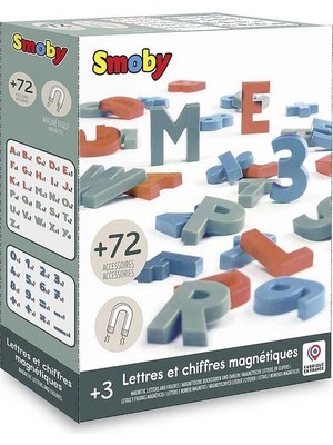 Smoby Manyetik Harf & Sayılar 72 Parça