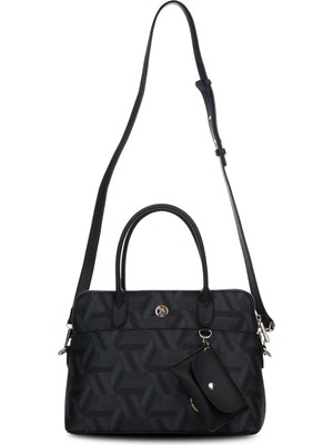 U.S. Polo Assn. Sıyah Kadın Postacı Çantası US26106