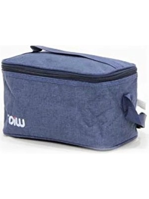 Ulu Pazarlama Lacivert Termoslu Beslenme Çantası - Dikdörtgen