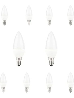 Ulu Pazarlama 7W 6500K Beyaz Işık E14 Duy LED Mum Ampul – Enerji Sınıfı A