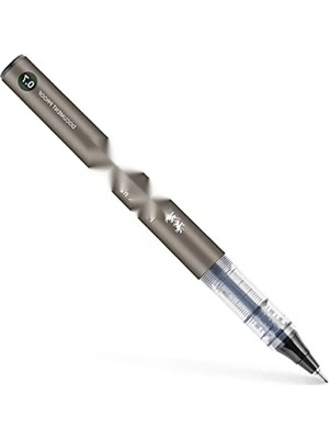 Ulu Pazarlama Silinmez Mürekkep ile Iğne Uçlu Roller Kalem, 0.7 Mm, Siyah