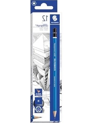 Ulu Pazarlama Yüksek Kaliteli Grafit Uçlu Kurşun Kalem - 12B'DEN 10H'A