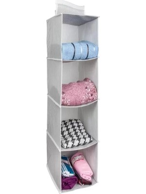 Royaleks Group Dolap Düzenleyici 4 Bölmeli 24X29X64 Cm. ROYALEKS-EVF447