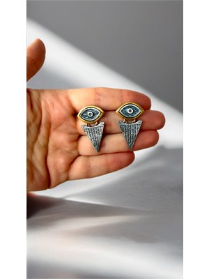 Melys Jewel Gümüş Göz Küpe