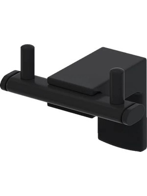 Ulu Pazarlama Paslanmaz Siyah Ikili Bornoz Havluluk