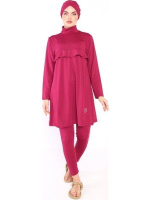 Arabul Fuşya Uzunkol Haşema Mayo