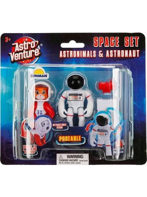 Sunman Astro Venture Astronimals & Astronaut Uzay Seti