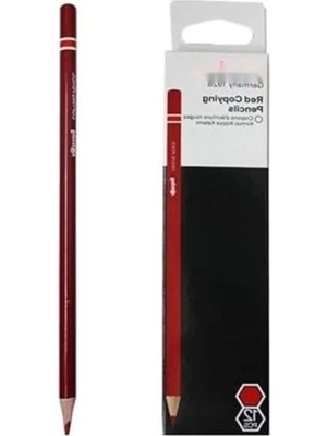 Ulu Pazarlama Kırmızı Kopya Kalemi - 12 Adet Set