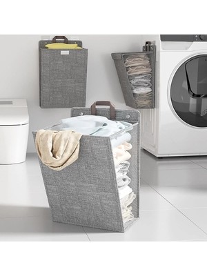 Gültekin Katlanabilir Asılabilir Kirli Çamaşır Sepeti