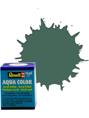 Revell Aqua Color Greenish Grey - Mat Boya- 18 ml