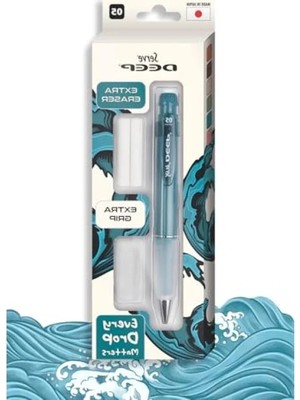 Ulu Pazarlama Gizlenebilir Uç Mekanizmalı Kalem Seti, Okyanus Mavisi