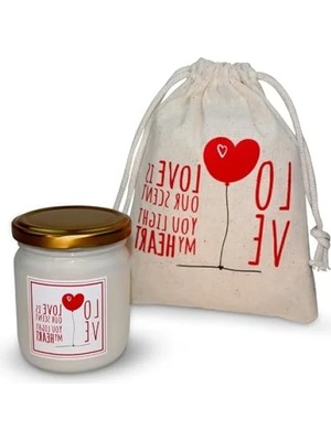 Ulu Pazarlama Ahşap Kapaklı Sandal Kokulu Cam Bardak Mum - 135 G